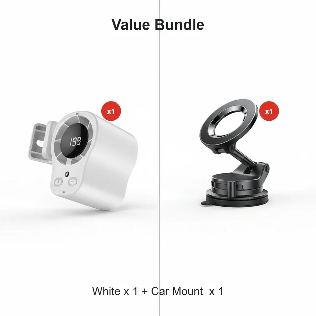 🥳2026 HOT SALE💞50K+ SOLD!Hands-Free Personal Cooling Fan with LED Display