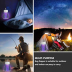 🔥Summer Promotion🦟USB/Rechargeable Portable Mosquito & Fly Trap Lamp for Indoor & Outdoor