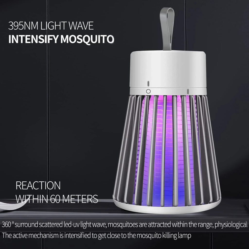 🔥Summer Promotion🦟USB/Rechargeable Portable Mosquito & Fly Trap Lamp for Indoor & Outdoor
