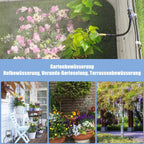 🌱Automatic 360° curved garden irrigation syste