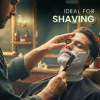 Professional Straight Razor for Men | Barber Straight Edge + 10 Blades Included