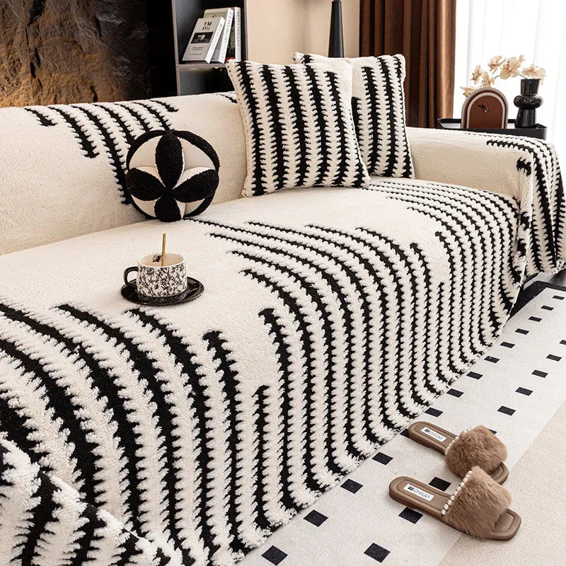 🔥NEW YEAR 50% OFF Sale!🔥Soft Plush Non-Slip Couch Cover