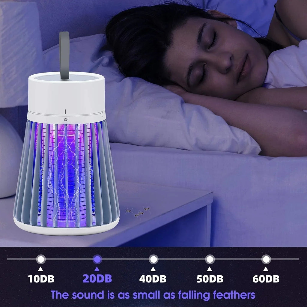 🔥Summer Promotion🦟USB/Rechargeable Portable Mosquito & Fly Trap Lamp for Indoor & Outdoor