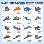 ⏰Creative DIY Paper Airplane Set For Kids