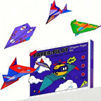 ⏰Creative DIY Paper Airplane Set For Kids