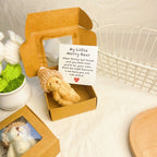 ⏰🎁Handgefertigter Mini-Teddybär in einer Box