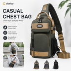 💼Hot Sale 50% OFF! 🔥 2026 Adjustable Oxford Cloth Casual Chest Bag – Stylish & Durable ✨