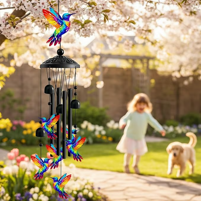 🎁 Vintage Wind Chime 36" – Gift for Garden & Home
