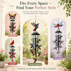 🎁 Vintage Wind Chime 36" – Gift for Garden & Home
