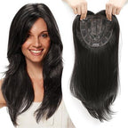🥳2026 HOT SALE💞50K+ SOLD!💇‍♀️Topper Layered Hair Hairpieces with Bangs for Women with Thinning Hair