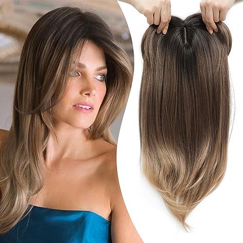 🥳2026 HOT SALE💞50K+ SOLD!💇‍♀️Topper Layered Hair Hairpieces with Bangs for Women with Thinning Hair