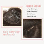 🥳2026 HOT SALE💞50K+ SOLD!💇‍♀️Topper Layered Hair Hairpieces with Bangs for Women with Thinning Hair