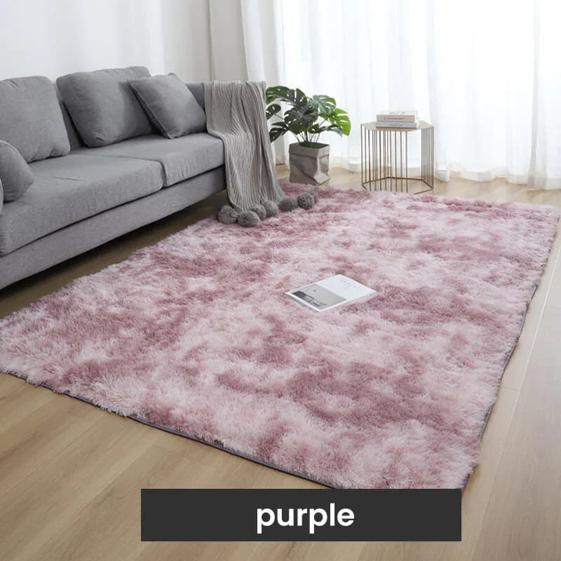 ⏳Limited-time 50% off⏰Gradient Color Plush Floor Mat🛋️
