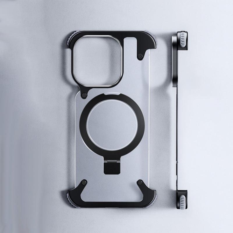 Magnetic Metal Anti-Fall Protective iPhone Case