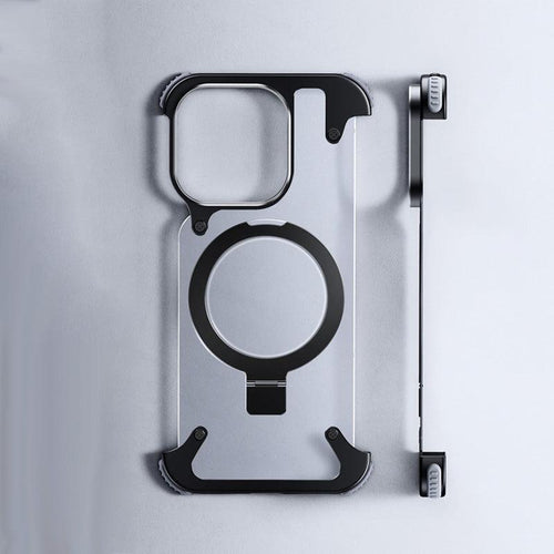 Magnetic Metal Anti-Fall Protective iPhone Case