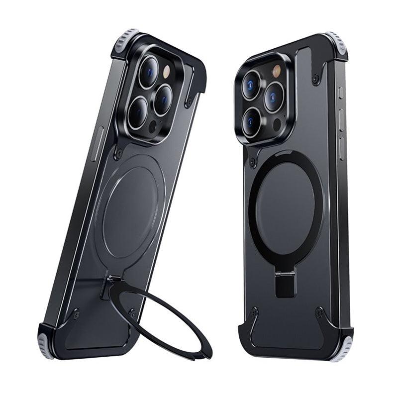 Magnetic Metal Anti-Fall Protective iPhone Case