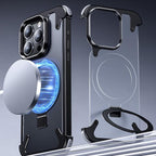 Magnetic Metal Anti-Fall Protective iPhone Case