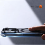 Magnetic Metal Anti-Fall Protective iPhone Case