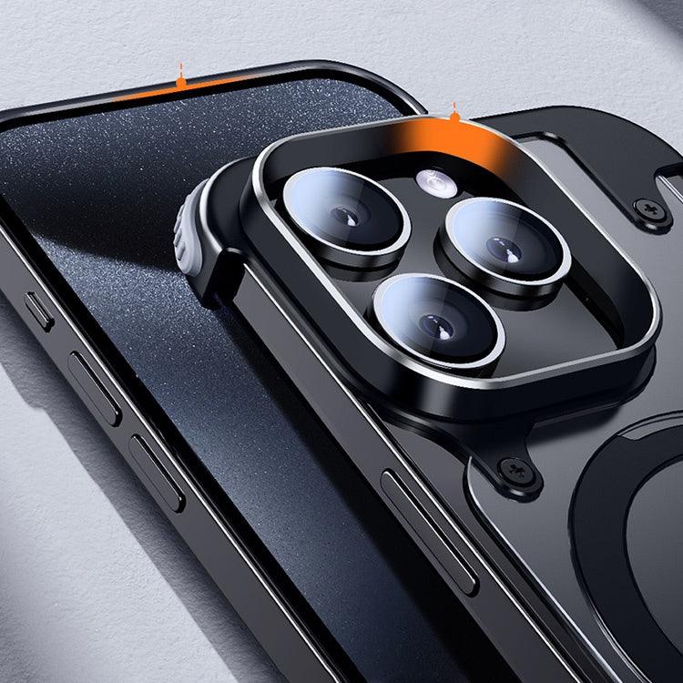 Magnetic Metal Anti-Fall Protective iPhone Case