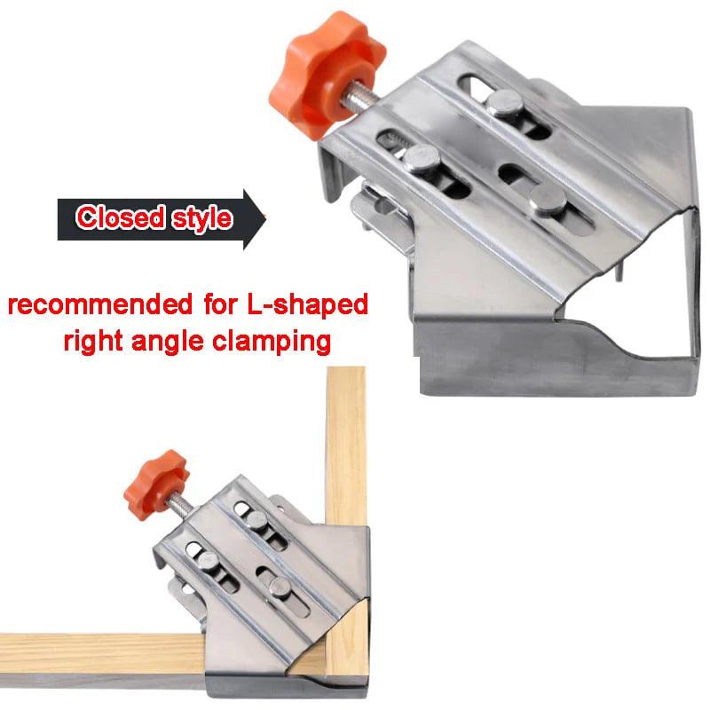 🔥Last Day Sale 49%🔥Multipurpose Stainless Steel 90 Degree Corner Clamp