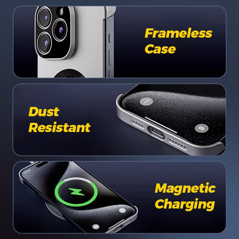 Frameless Case for Phone 12-15 Series