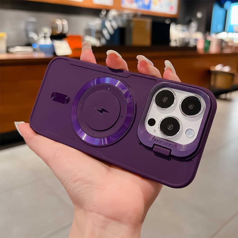 💥iPhone 16 is coming!💥 Silicone Magnetic Case with Invisible Lens Stand