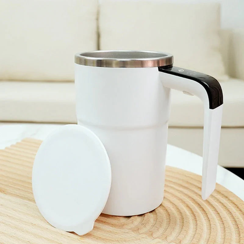☕Rechargeable Automatic Magnetic Stirring Coffee Mug Set with Digital Display