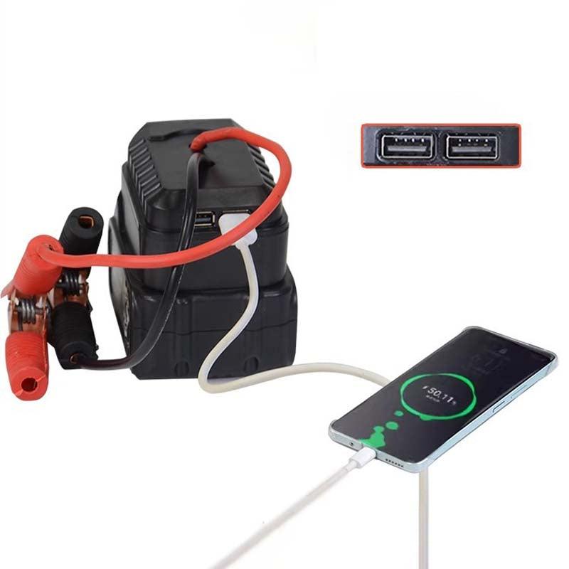 Emergency jump start for car batteries