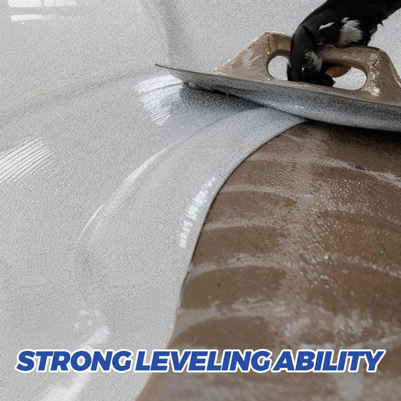 High-Gloss Marble Effect Epoxy Floor Coating(Free paint roller included)