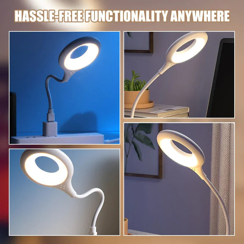 🏆High-tech voice-activated USB LED lamp⚡👑