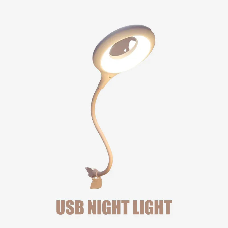 🏆High-tech voice-activated USB LED lamp⚡👑