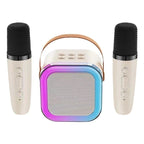 🔥Last Day Promotion 50% OFF -🎁Mini Karaoke Machine with Wireless Microphones