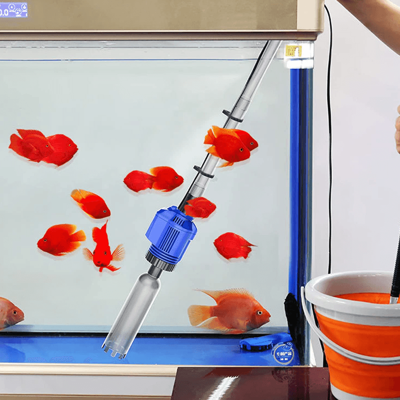 Electric Suction Aquarium Water Changer Filter Cleaner