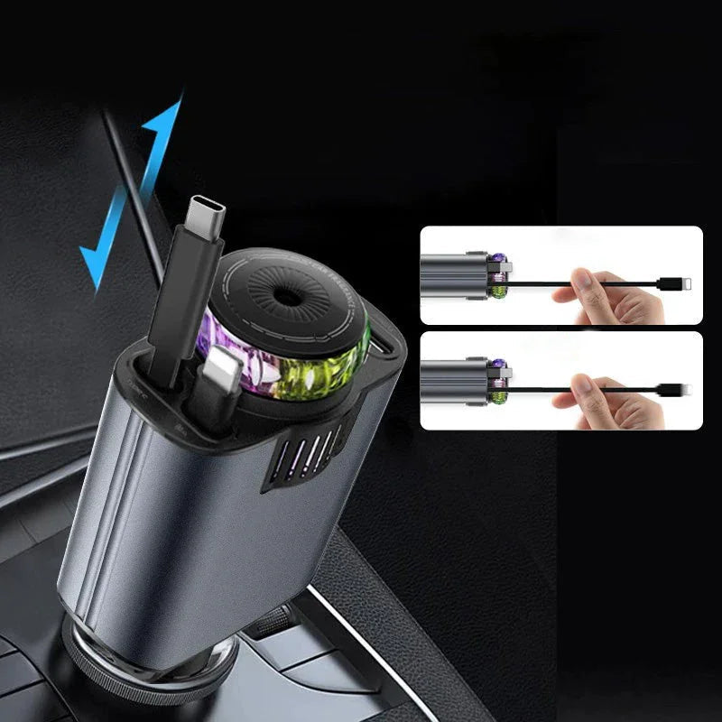 🔋⚡5-in-1 Charger & Aroma Diffuser & Starlight Ceiling
