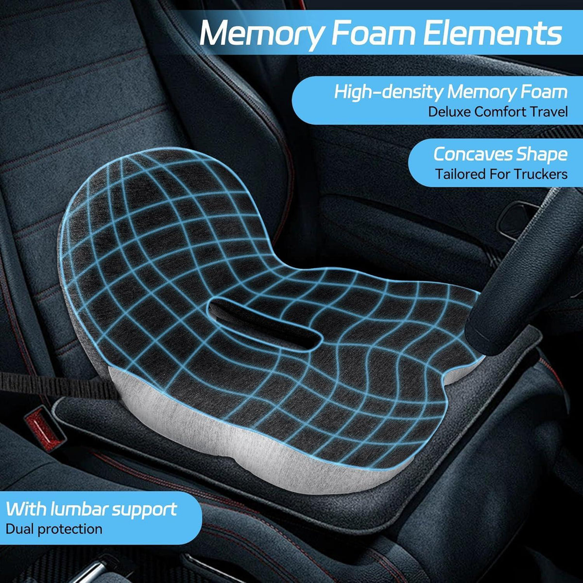 🎁Limited Sale 50% OFF🎁Non-Slip Memory Foam Seat(HOT)