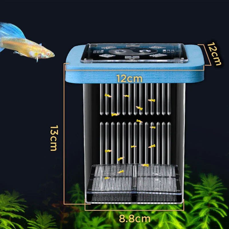 4-Layer Protective Detachable Acrylic Fry Hatching Box