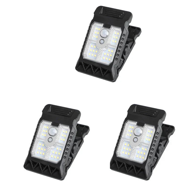 🌿 Solar clip light with motion sensor – 🔥Buy 2 now, get 1 free! Perfect for gardens, balconies, and patios! 🏡✨