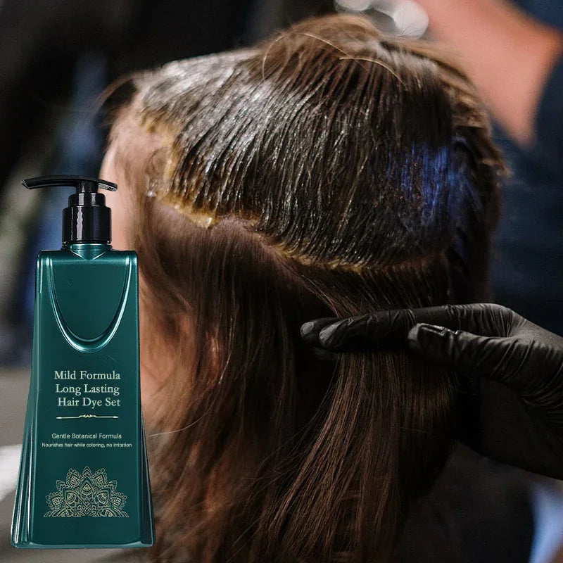 🔥2025 Hot Sale🔥Mild Formula Long Lasting Hair Dye Set
