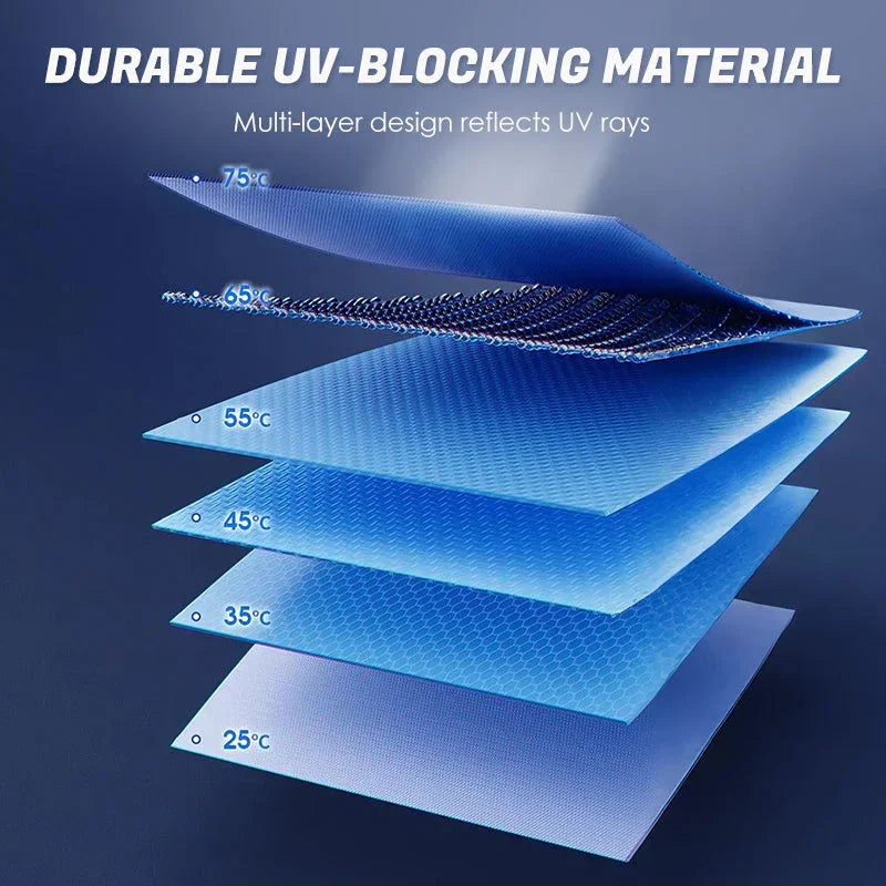 ☀️ 50% OFF NOW! 🚗 2PCS Retractable Sunshade for Car Windshield – UV Protection, Easy Retractable & Universal Fit ✨