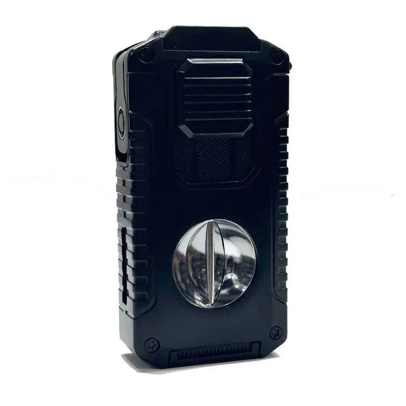 ⏰🔥LIMITED TIME 50% OFF!🔥50K+ SOLD!🎊5-in-1 Refillable Cigar Torch Lighter with Cutter