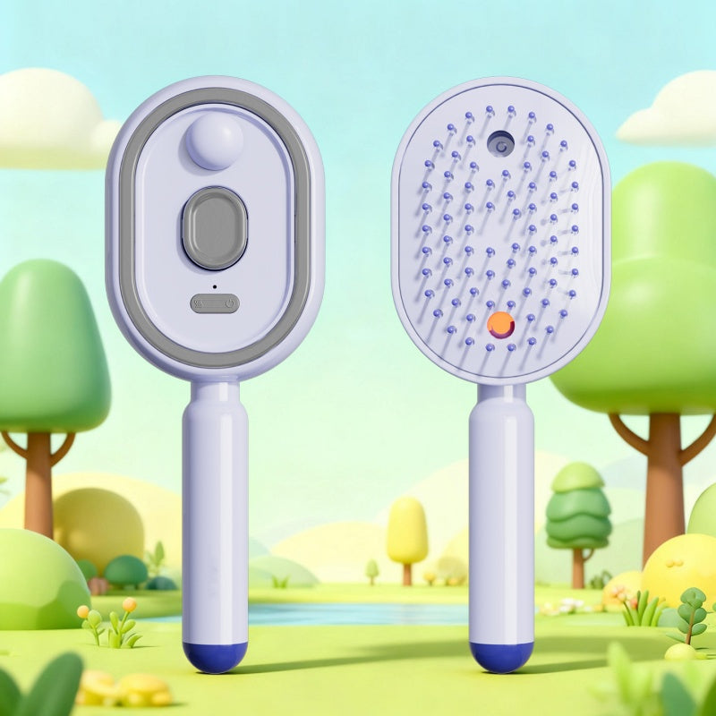 📢📢53% OFF!! ⏰✨Electric hairbrush with spray and massage🔥