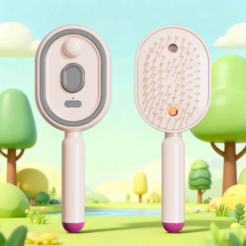 📢📢53% OFF!! ⏰✨Electric hairbrush with spray and massage🔥