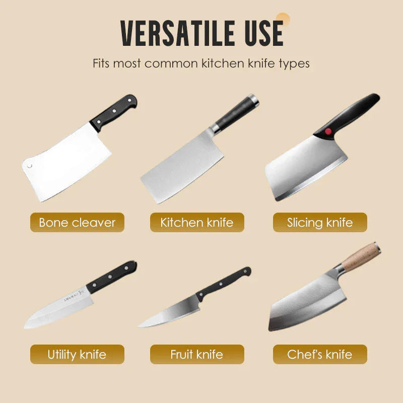 📢📢50%  OFF !! ⏰Automatic Kitchen Knife Sharpener