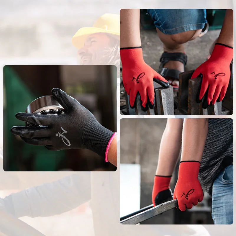 🤝Wear-resistant latex work gloves