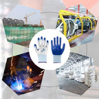 🤝Wear-resistant latex work gloves