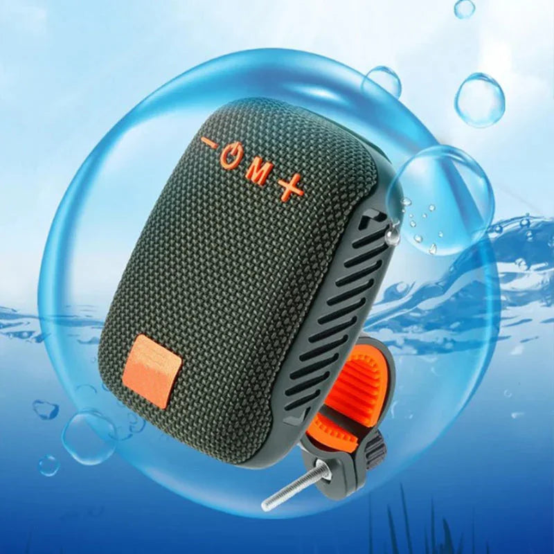 ⏰🔥LIMITED TIME 50% OFF!🔥50K+ SOLD!Waterproof Bicycle Bluetooth Speaker – IPX5, TWS Stereo & TF Card Support