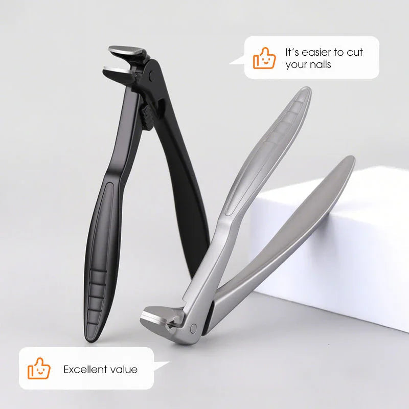 📢📢49% OFF NOW✨🔥Curved stainless steel nail clippers – Ergonomic and easy for seniors to use