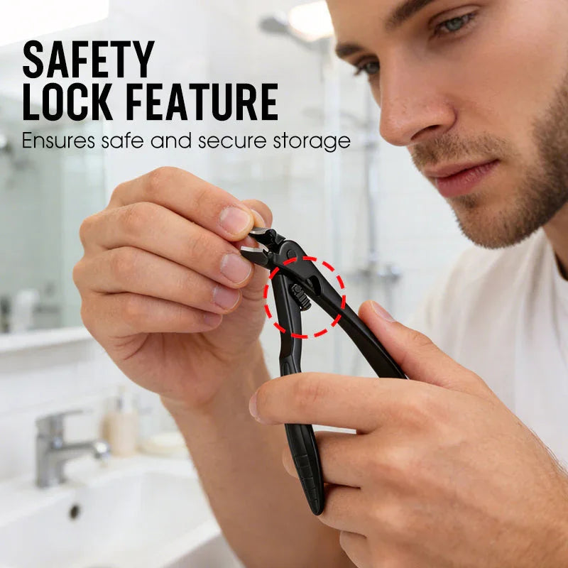 📢📢49% OFF NOW✨🔥Curved stainless steel nail clippers – Ergonomic and easy for seniors to use