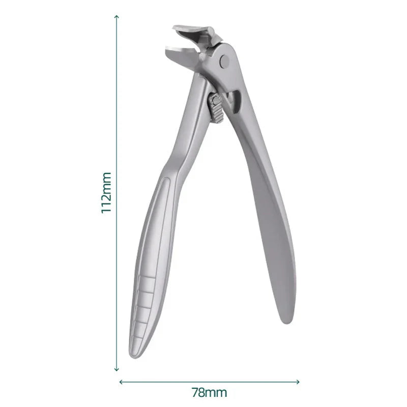 📢📢49% OFF NOW✨🔥Curved stainless steel nail clippers – Ergonomic and easy for seniors to use