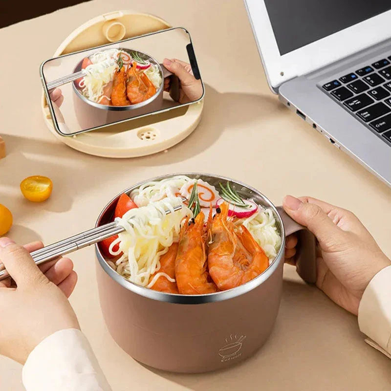 🔥Limited Time Promotion 50% OFF🔥304 Stainless Steel Insulated Ramen Bowl